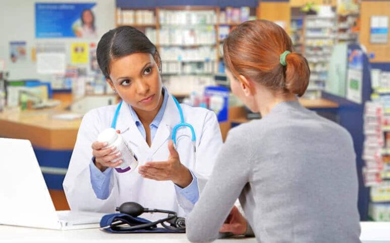 muestra de medicamento